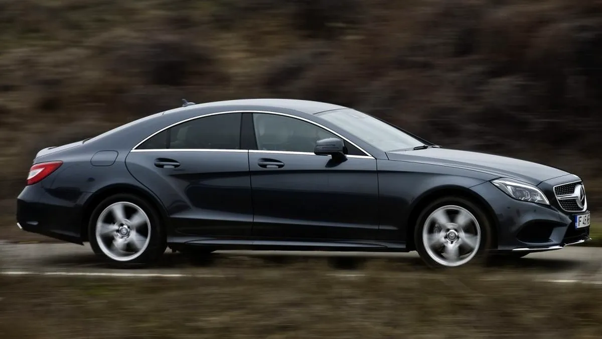 Test în România cu Mercedes-Benz CLS facelift