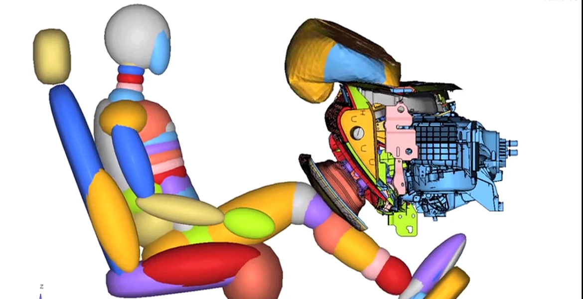 Cum funcţionează airbagul din torpedo al noului Ford Mustang (VIDEO)