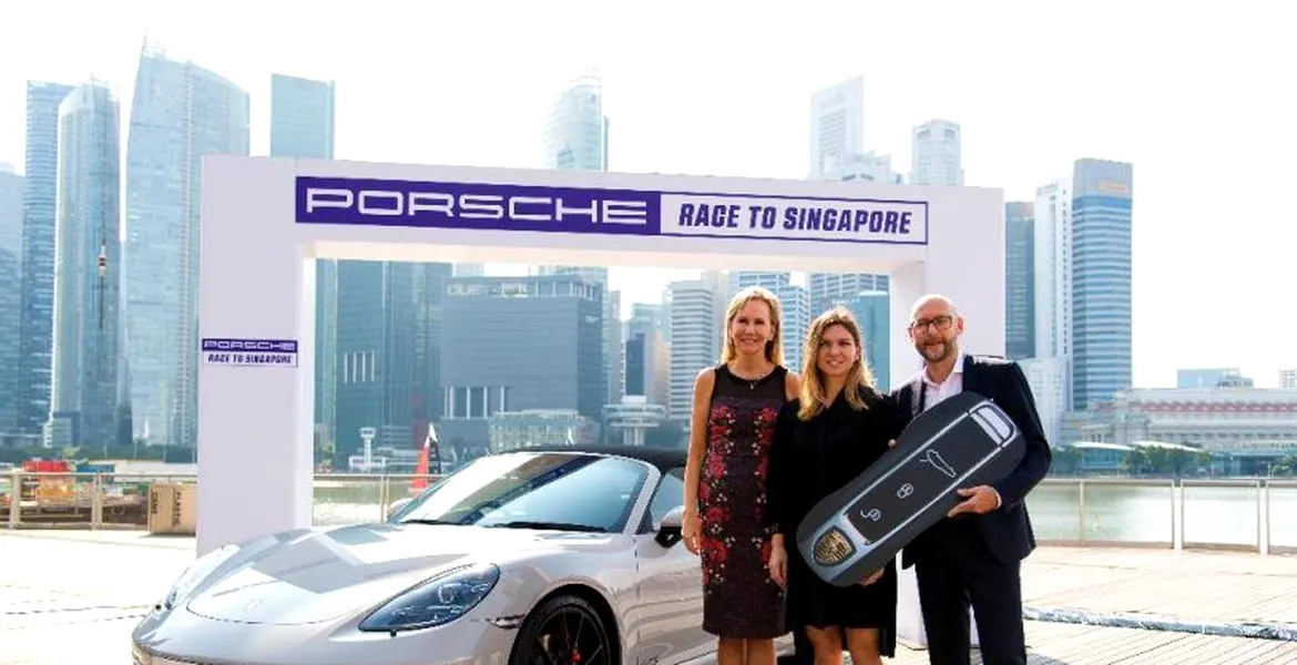 Simona Halep a primit din partea WTA un Porsche 718 Boxster GTS – FOTO