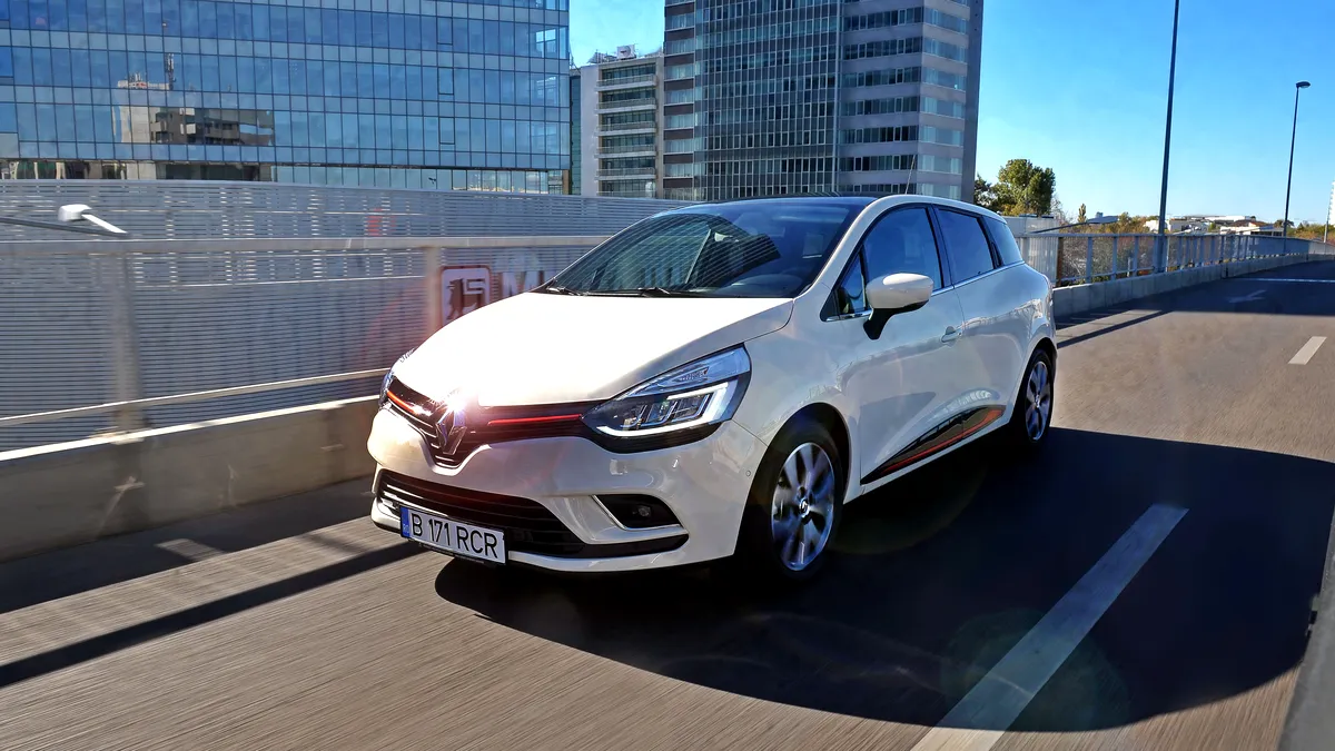 Test drive Renault Clio Estate 1.5 dCi - Un mic break fâşnet şi plăcut la condus - GALERIE FOTO