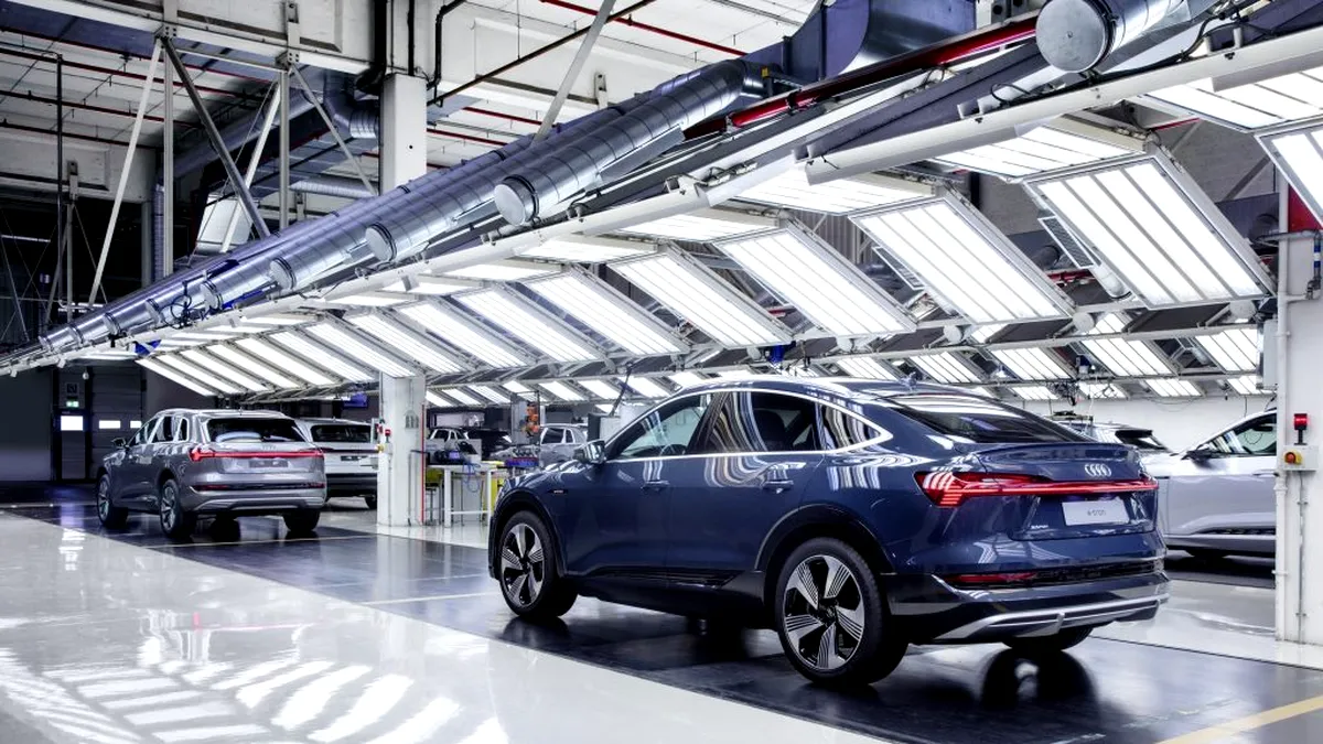 Audi anunță că toate fabricile sale vor produce modele electrice începând din 2029