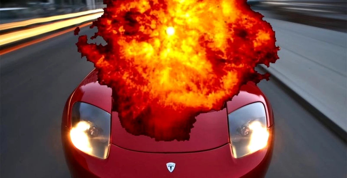 Rechemare în service Tesla Roadster – risc de incendiu