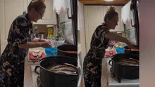 Elena Lasconi s-a filmat în bucătărie în timp ce îşi prepara zacusca. Ce reţetă preferată are primăriţa
