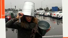 Ploaia din Capitală le-a pus pe fugă pe vedetele din România! Cum s-au ferit de stropii reci - imagini de senzație