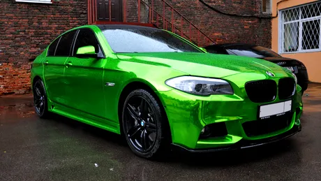 Ruşii ne prezintă BMW-ul verde-cromat