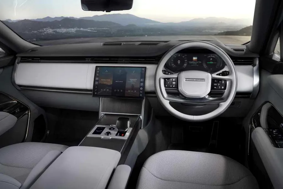 Interiorul nouului Range Rover Electric (Sursa foto: media.jlr.com)