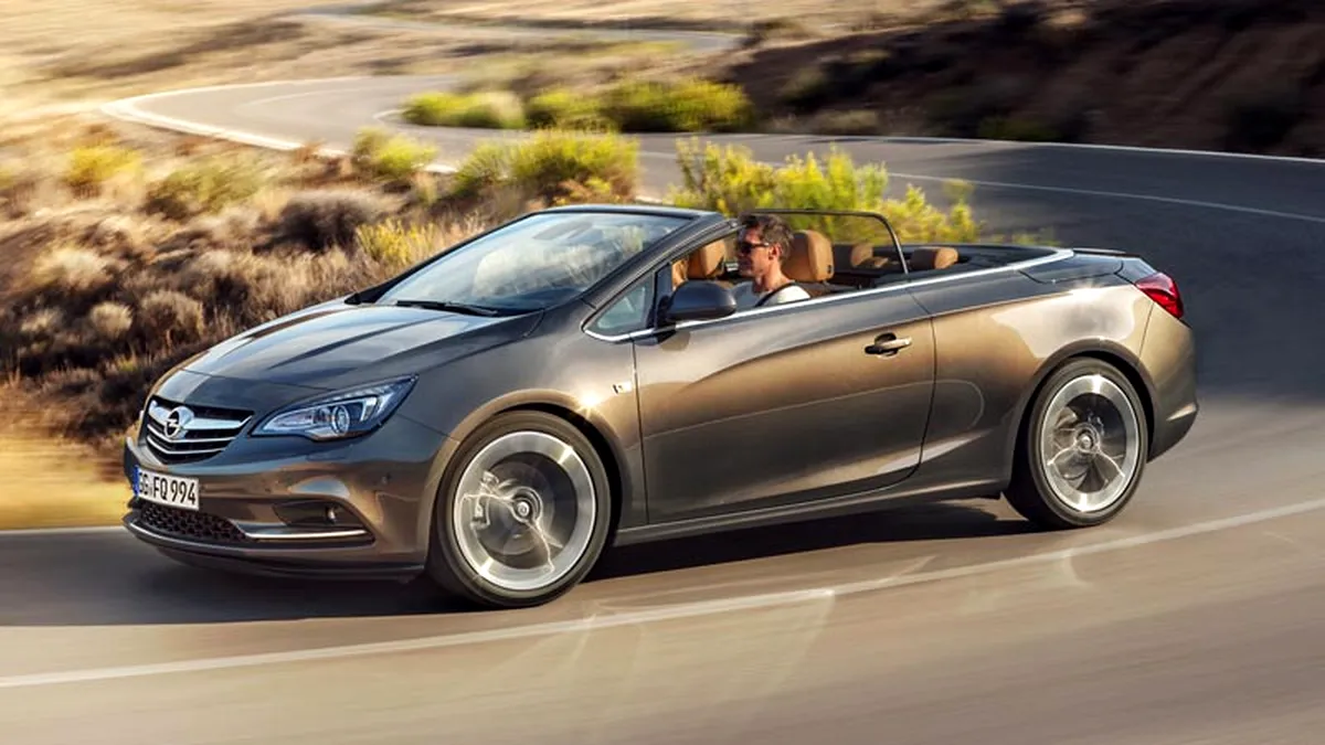 Noul Opel Cascada - informaţii şi imagini oficiale cu urmaşul lui Astra Cabrio