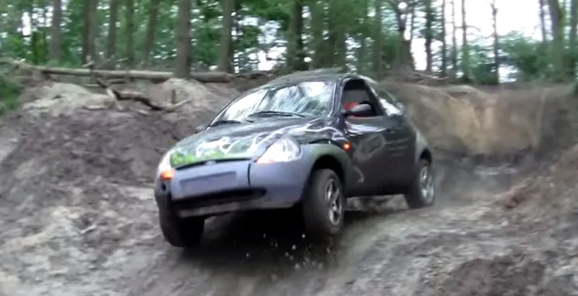 Ford Ka: oare se descurcă în off-road? VIDEO
