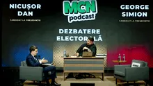 Dezbatere electorală la Micutzu. George Simion nu a mai venit/Nicușor Dan, întrebat dacă este suveranist sau globalist