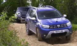 VIDEO: Duel în off-road Dacia Duster vs Land Rover Defender. Cum s-a descurcat SUV-ul românesc?