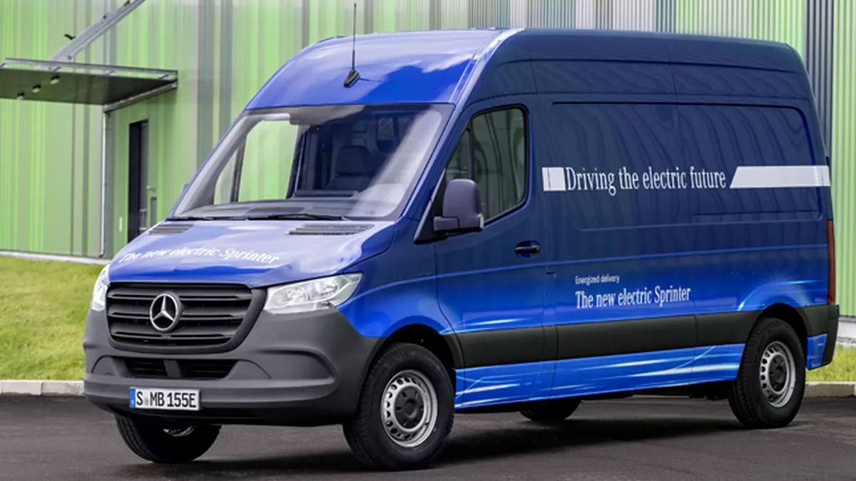 Mercedes-Benz prezintă a treia generaţie Sprinter