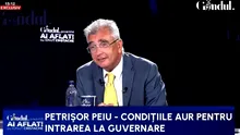 Petrișor Peiu: „Aș fi o propunere bună pentru funcția de premier”