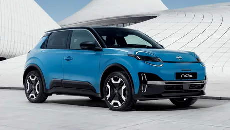 Noua generație Micra a fost lansată oficial. Fratele japonez pentru Renault 5 E-Tech