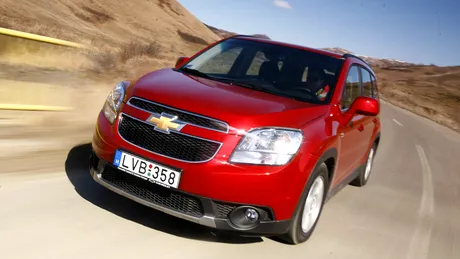 Am testat Chevrolet Orlando 1.8LT+ în România
