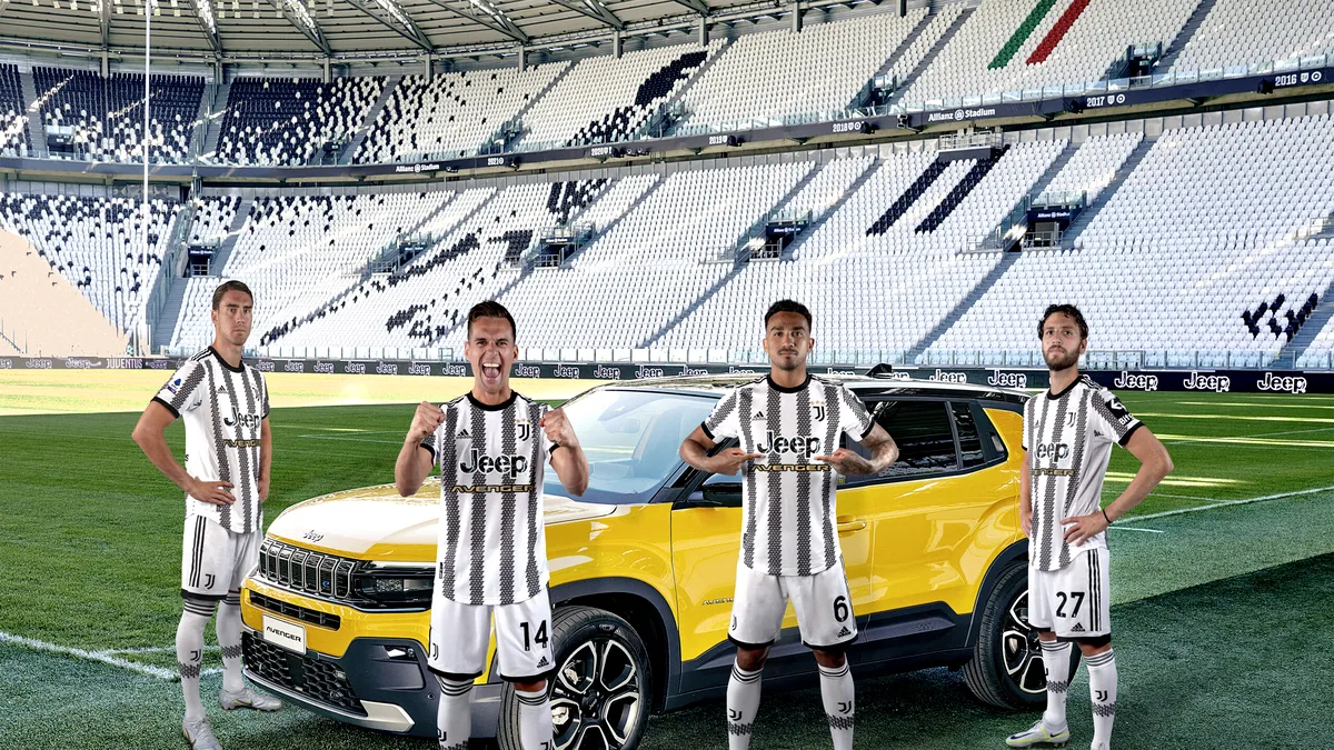 Jeep sărbătorește lansarea lui Avenger alături de Juventus FC
