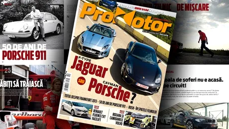 În revista ProMotor nr. 105 din octombrie ”plouă” cu subiecte de top! 