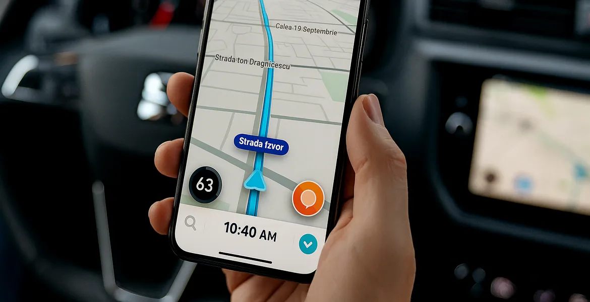 2025: Actualizare Waze pentru șoferii din România. Acum poți afla unde sunt radare pe trepied