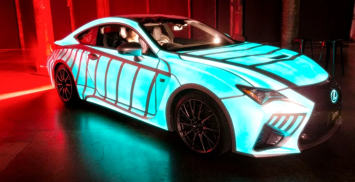 Iată un Lexus RC F Coupé care-ţi luminează bătăile inimii [VIDEO]