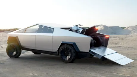 Cyberquad, noul ATV electric cu care Tesla va rupe gura târgului - GALERIE FOTO