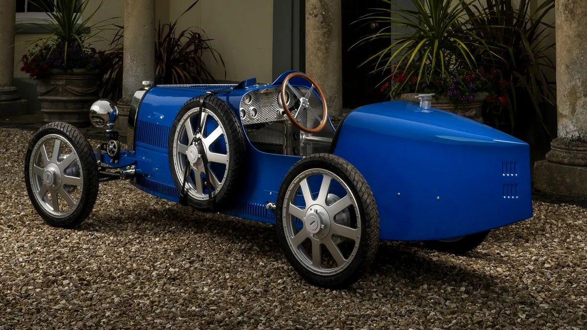 Bugatti lansează prototipul electric Baby II. Modelul pentru copii costă 30.000 de euro - GALERIE FOTO-VIDEO