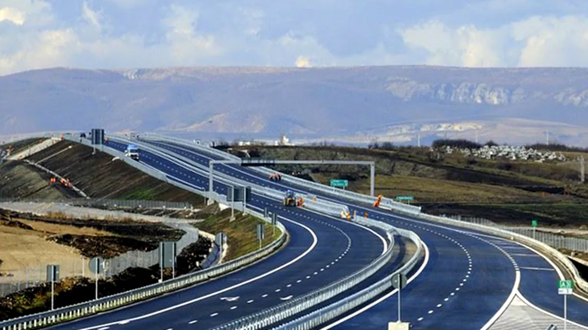 Noua hartă a autostrăzilor din România