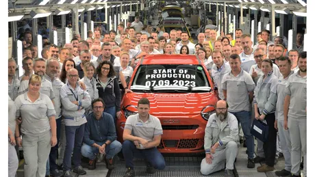 Producția noului Fiat 600e a început la uzina din Polonia