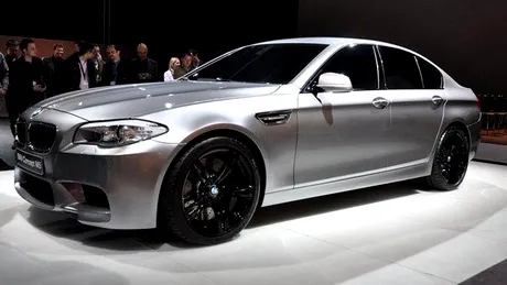 Primele poze reale cu BMW M5 Concept