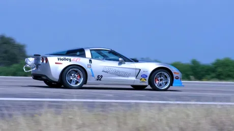 Accident cu Corvette Z06 la 370 km/h