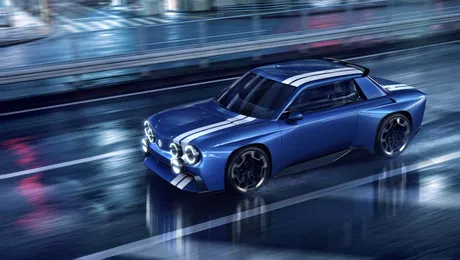 Renault 8 Gordini revine după 62 de ani. Legenda are acum 270 CP și motor electric