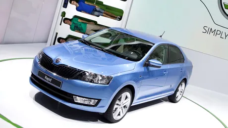 Noua Skoda Rapid - lansare la Paris 2012