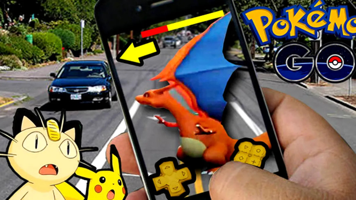 Ce se poate întâmpla dacă joci Pokémon GO la volan | FOTO