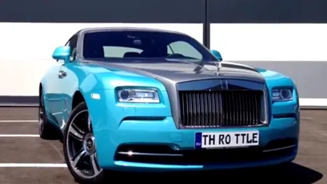 Cum accelerează un Rolls-Royce Wraith de 632 cai-putere | VIDEO