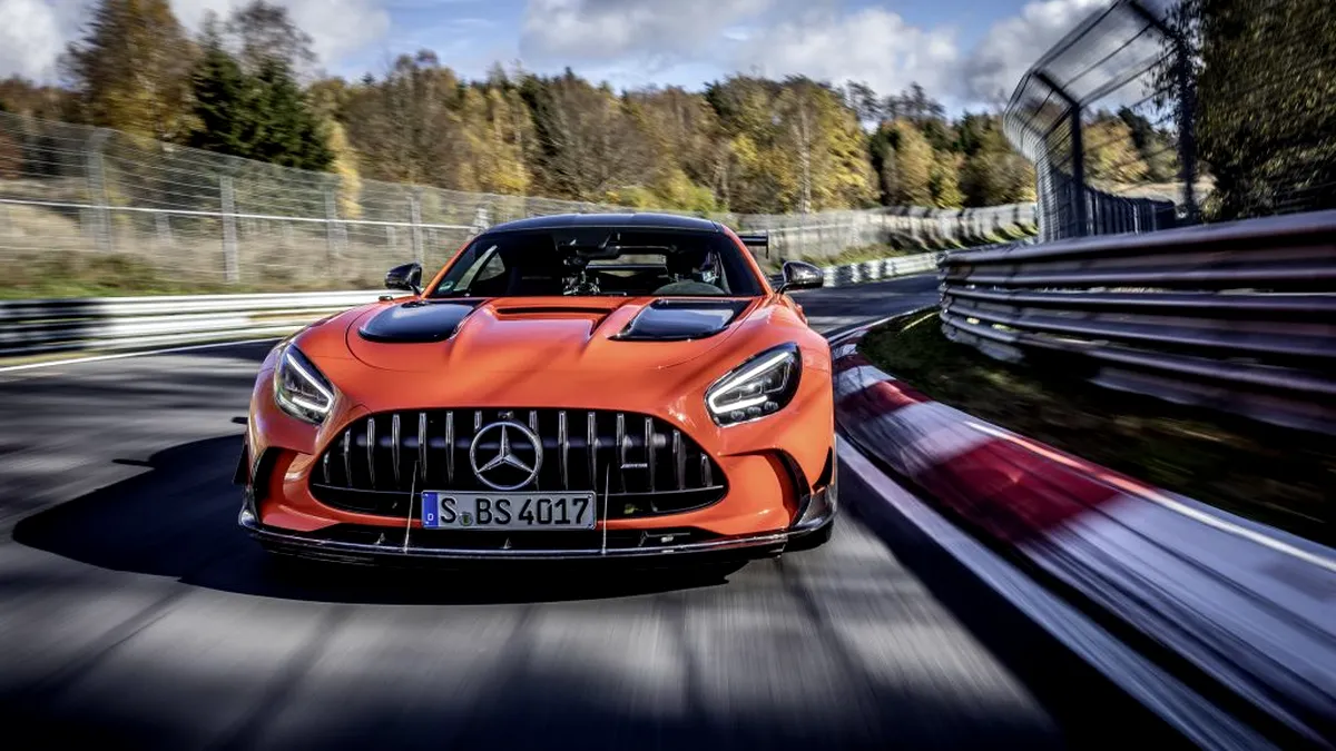 Mercedes-AMG GT Black Series - Nu există mașină de serie mai rapidă pe Nurburgring