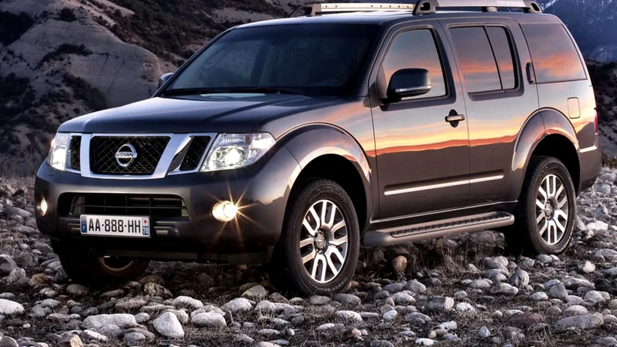 Nissan Pathfinder şi Navara facelift 2010