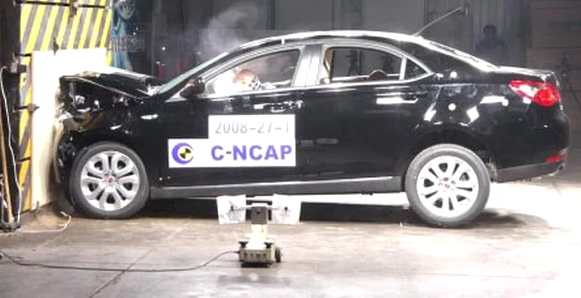 Roewe 550 – crash test în China