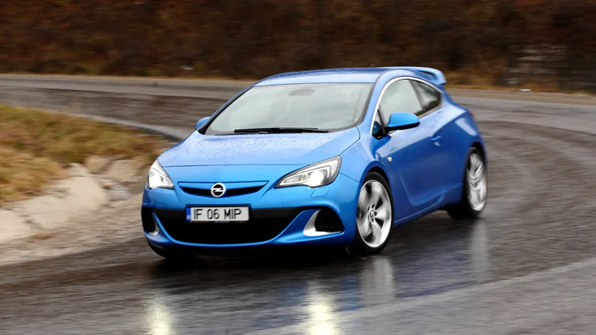 Noul Opel Astra OPC, testat în România. Very hot-hatch