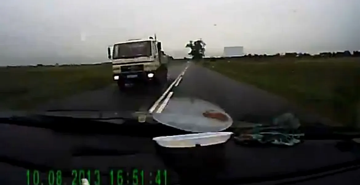 Beţia duce la accidente grave. VIDEO