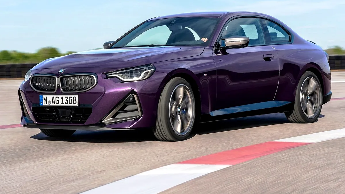 BMW a publicat două imagini-teaser cu viitorul M2. Când va debuta fratele mai mic al lui M4?
