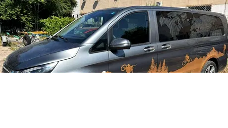 Un Mercedes-Benz V-Class căutat de autoritățile din Germania, depistat de Poliția de Frontieră Giurgiu