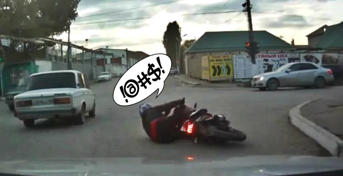 Video AŞA NU: Beat pe motocicletă