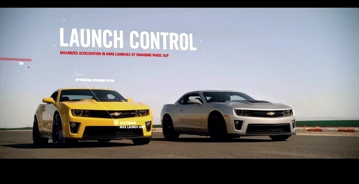 Eye candy: Camaro ZL1 vs Corvette în Chevy Advanced Driving. VIDEO