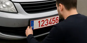 În ce situații se face înmatriculare provizorie și cât timp poți circula cu numere roșii în 2025