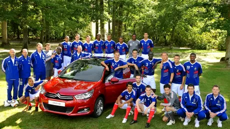 Citroën: partener al echipei naţionale franceze de fotbal