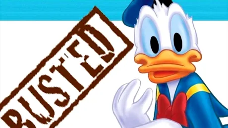 Donald Duck arestat