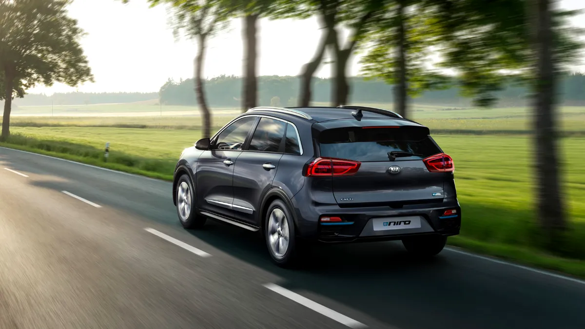 Crossover-ul 100% electric e-Niro se poate comanda în România