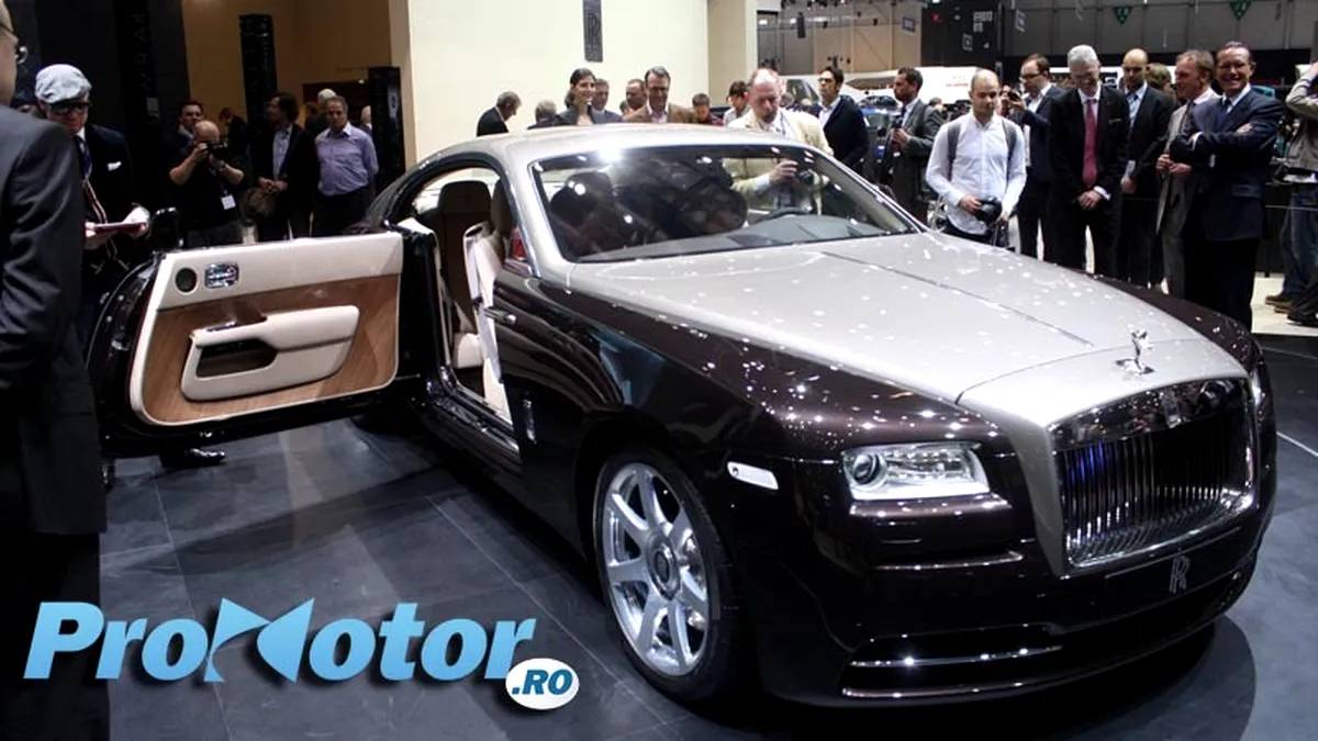 LIVE PROMOTOR: Rolls Royce Wraith impresionează orice milionar