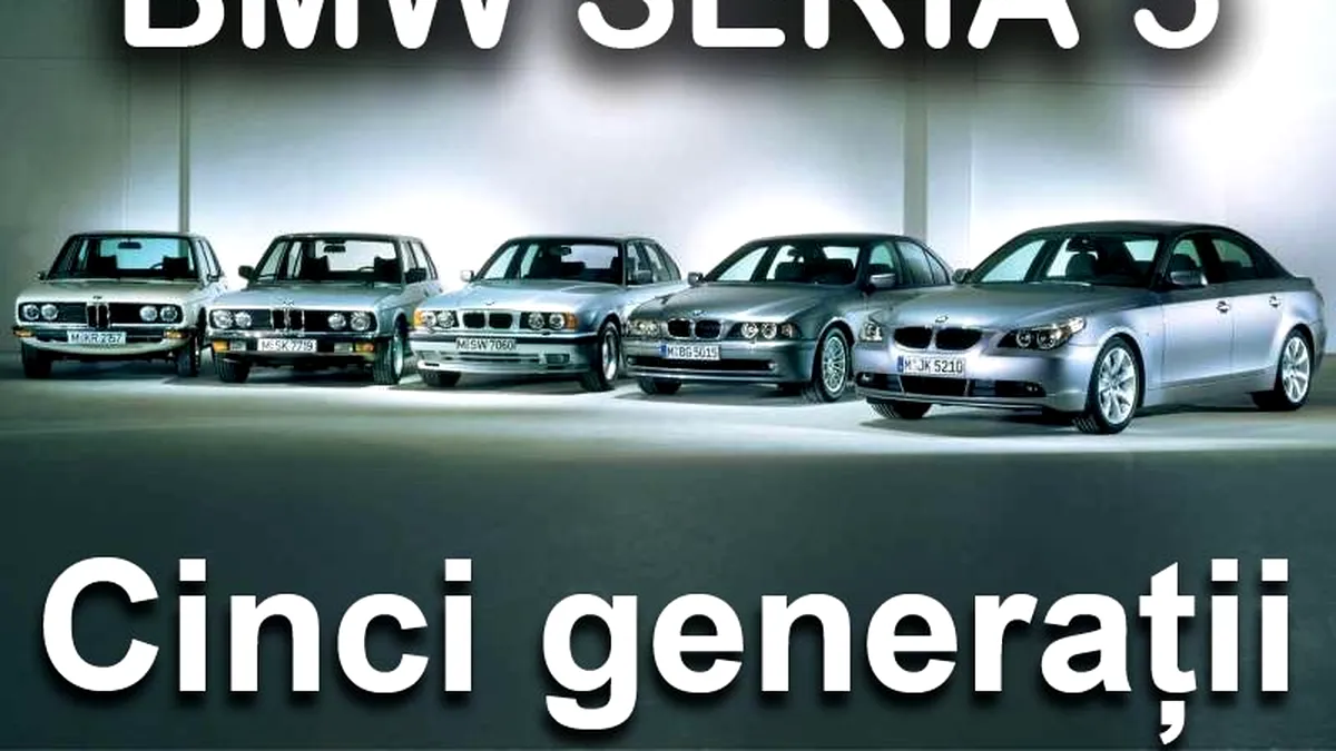 BMW Seria 5 - istoria Seriei 5