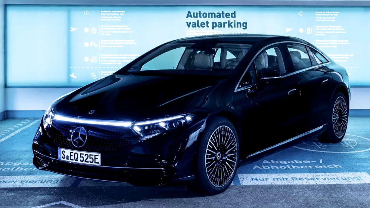 Mercedes-Benz, primul constructor care poate testa parcarea autonomă în Germania