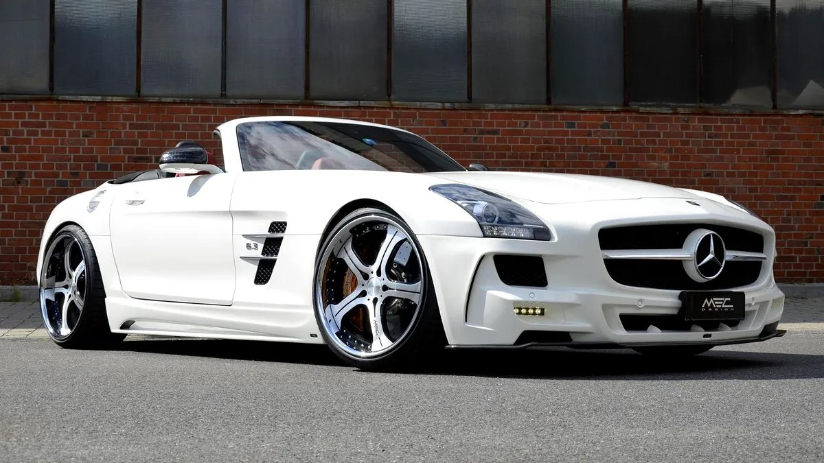 Pachet de tuning pentru SLS AMG Roadster, de la MEC Design