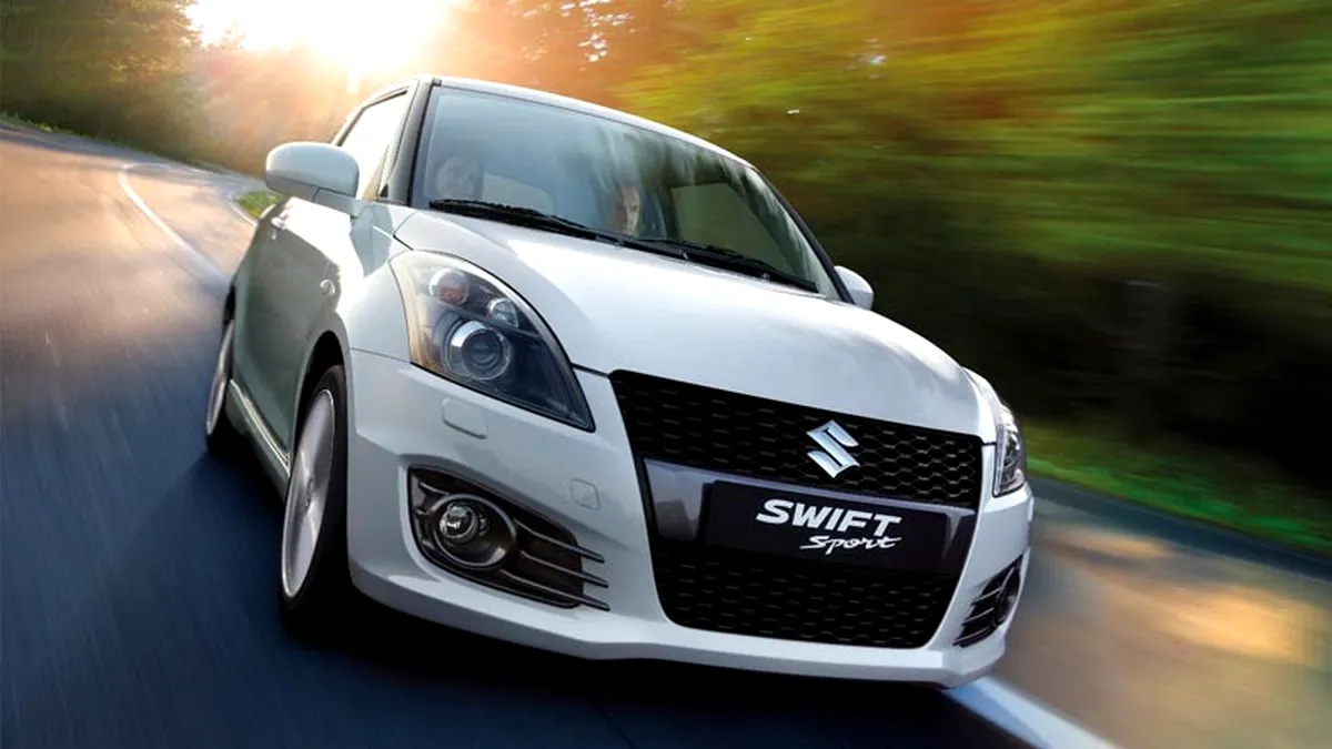 Noul Suzuki Swift Sport debutează la Frankfurt Motor Show